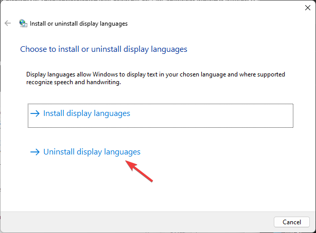 Мастер lpksetup — удаление языков