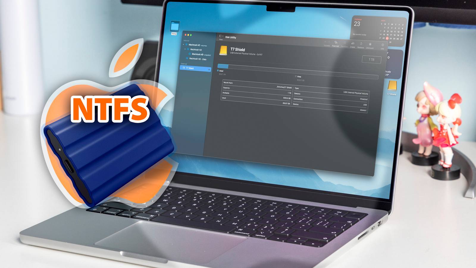 Чтение и запись NTFS на Mac — 3 способа