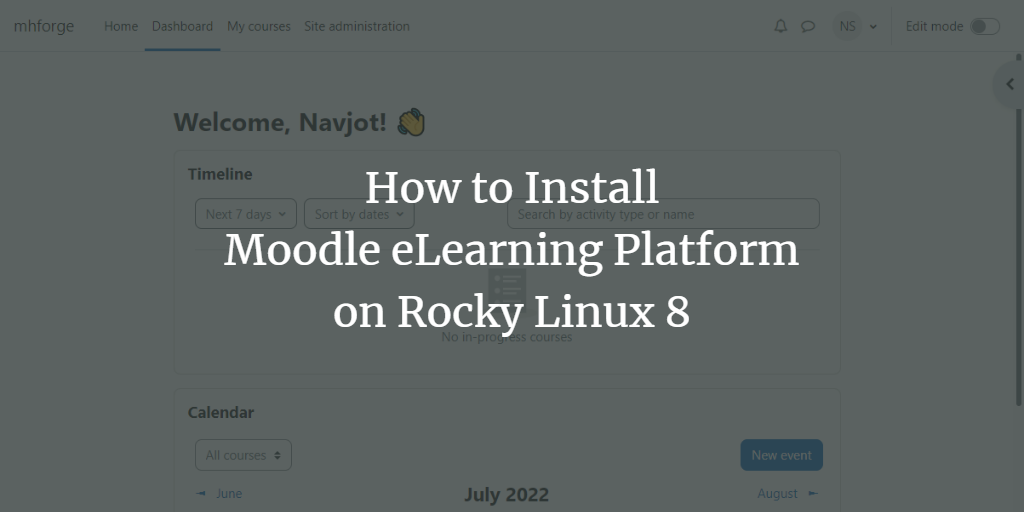 Установка Moodle на Rocky Linux 8