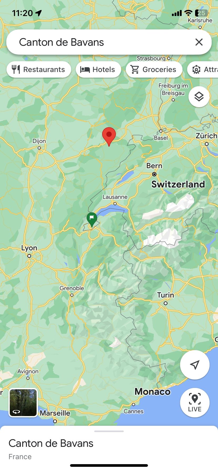 Информация о метке в Google Maps на iOS