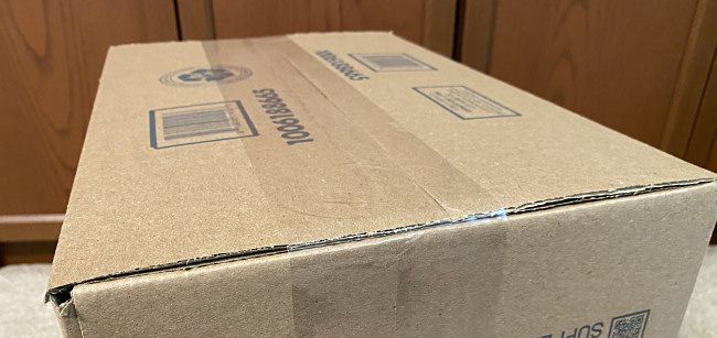 Tape the box closed.