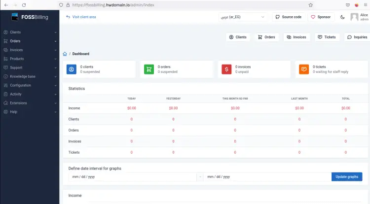 Панель администратора