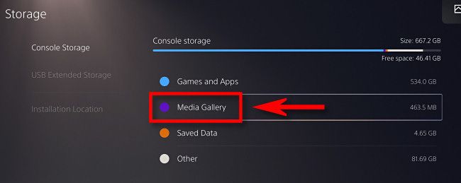 В настройках PS5 выберите 