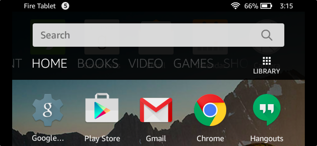 Установка Google Play на планшете Fire — пакет приложений