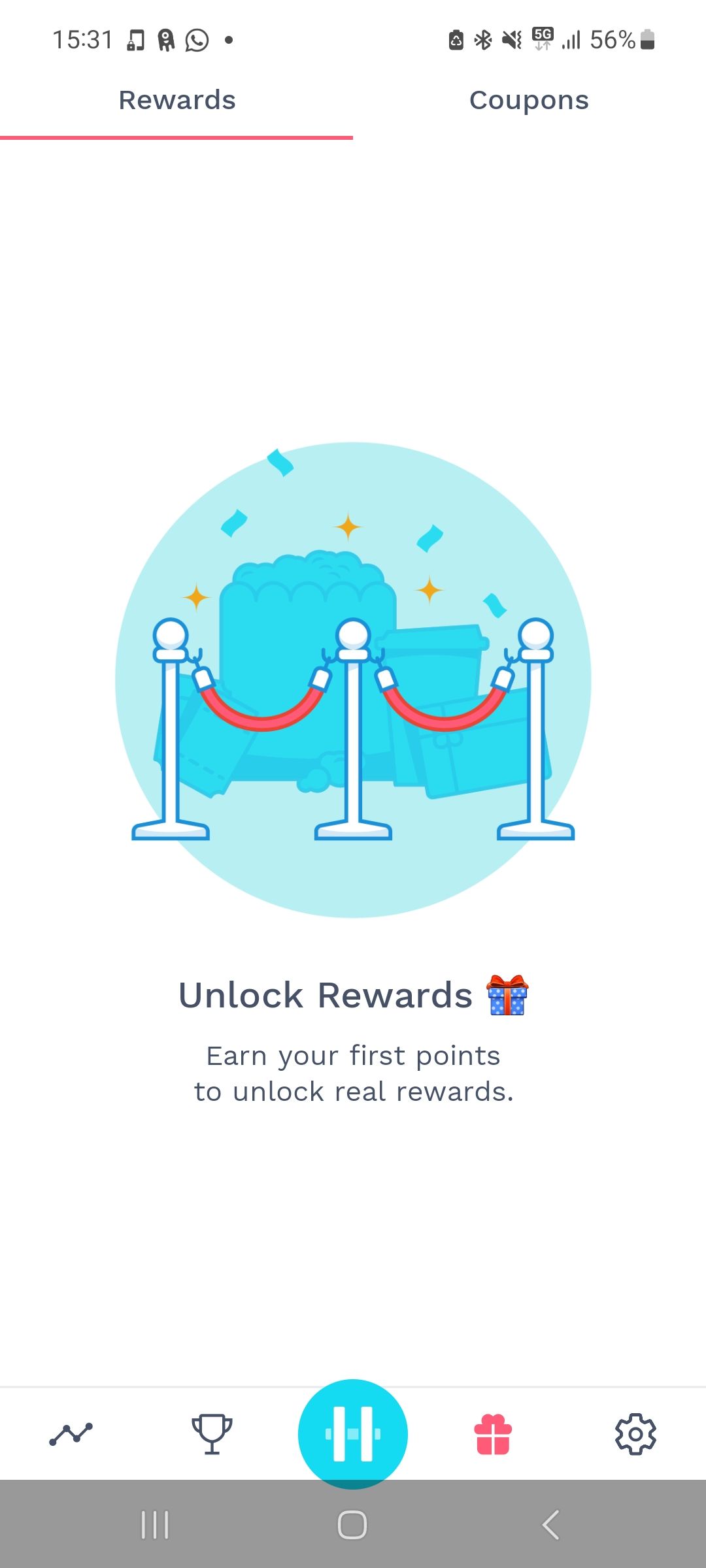 Награды и купоны в Hold