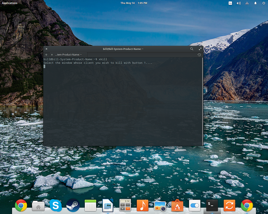 Как закрыть зависшее окно в Linux — xkill