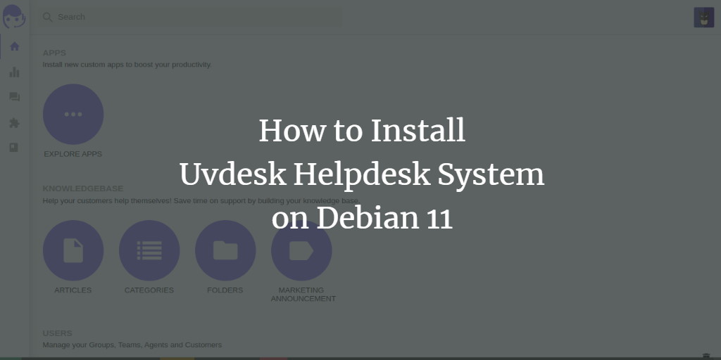 Установка UVdesk на Debian 11 с Apache