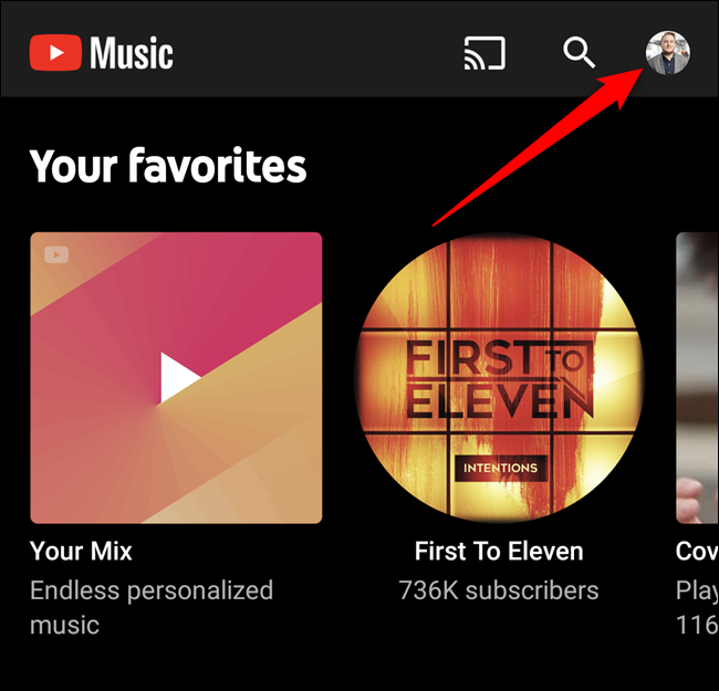 Включить высокое качество в YouTube Music