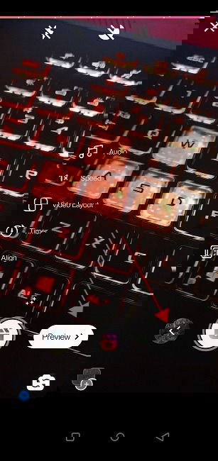 Add Photos Reels Mobile Preview Button