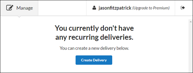 Панель настройки доставки в P2K