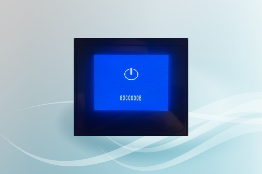 Исправить ошибку HP 83C0000B — что делать