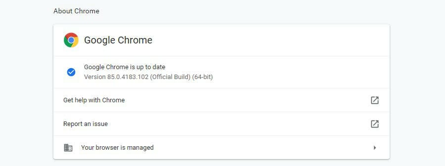 Как обновить Google Chrome