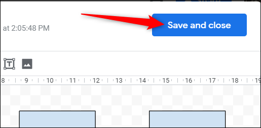 Нажмите «Сохранить и закрыть».