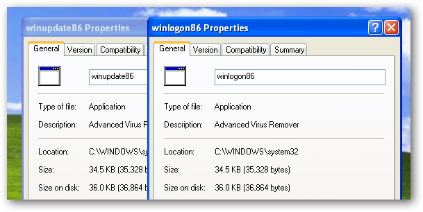 winlogon86.exe показывает лже-сообщение об ошибке