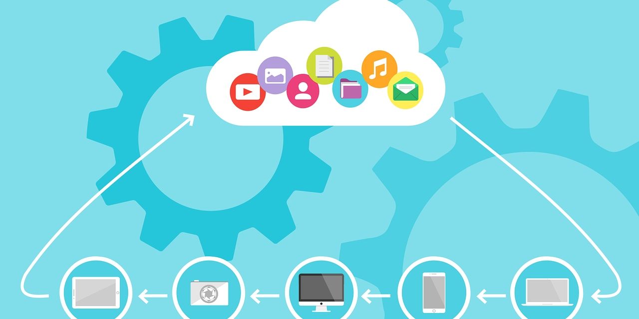 Схема облачного хранения данных