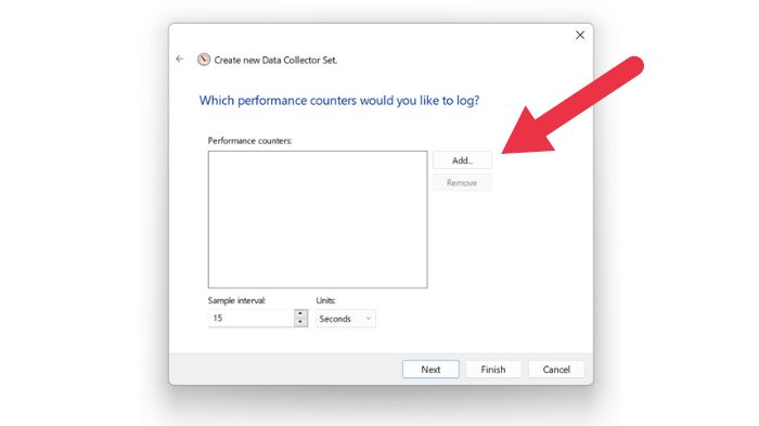 Добавление счетчиков в набор