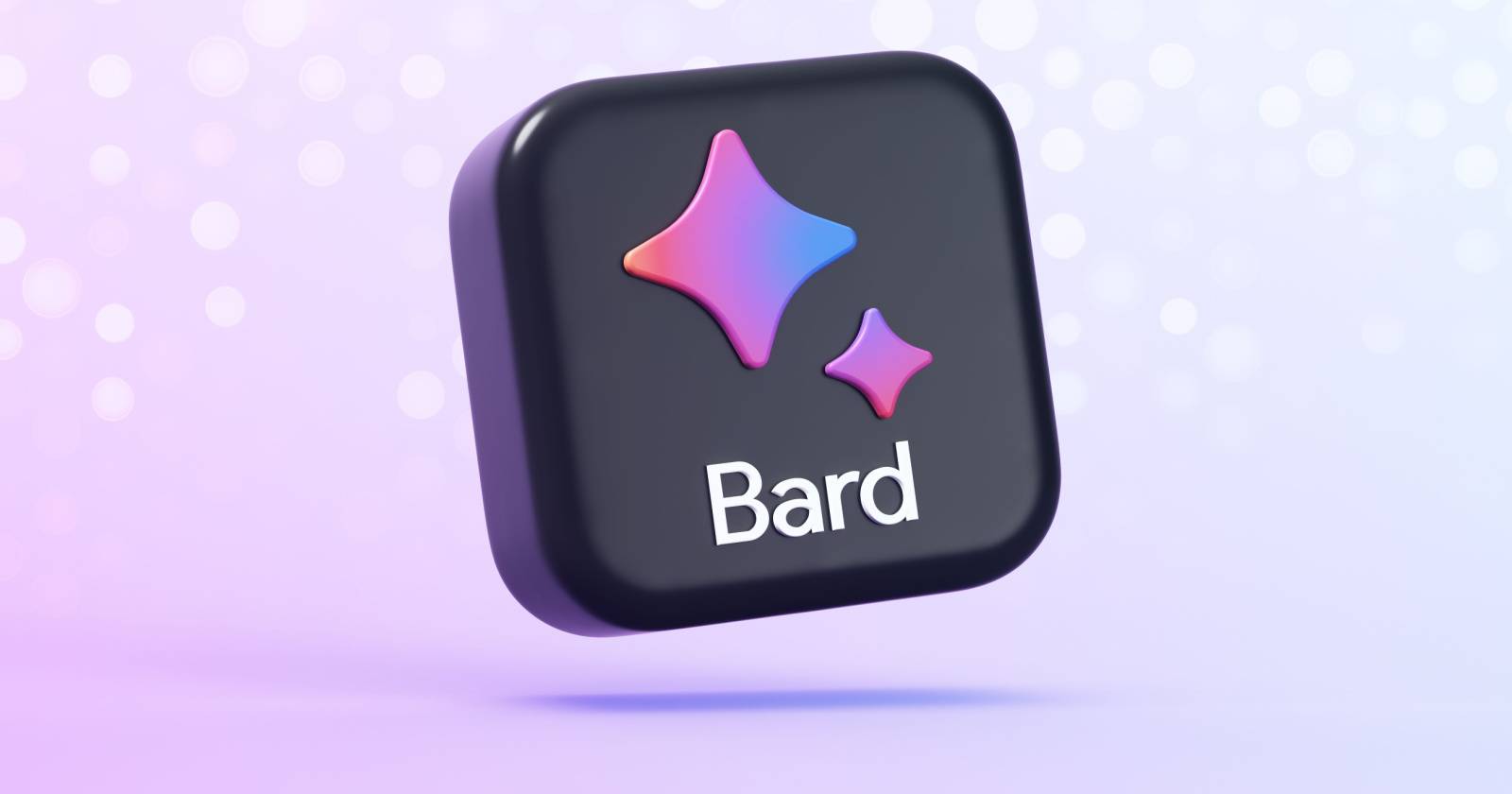 3D плавающая иконка Bard