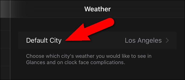 Параметр Город по умолчанию с текущим городом