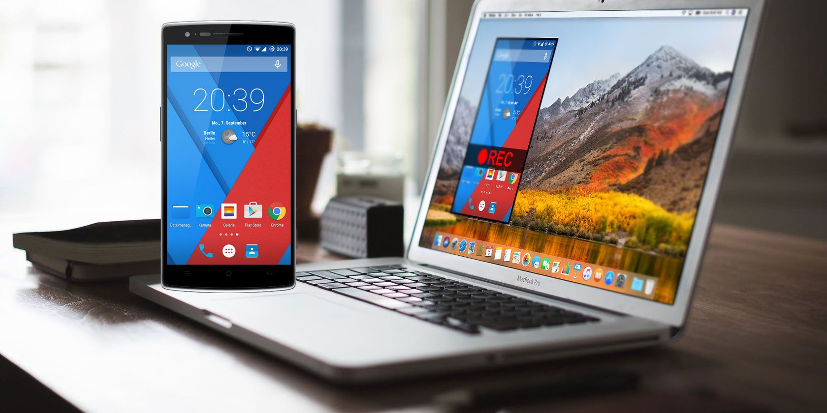 Запись экрана Android на Mac — AndroidTool