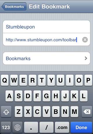 Закладка StumbleUpon готова к использованию