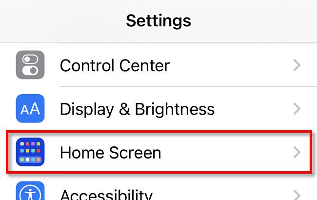 В настройках iPhone нажмите 