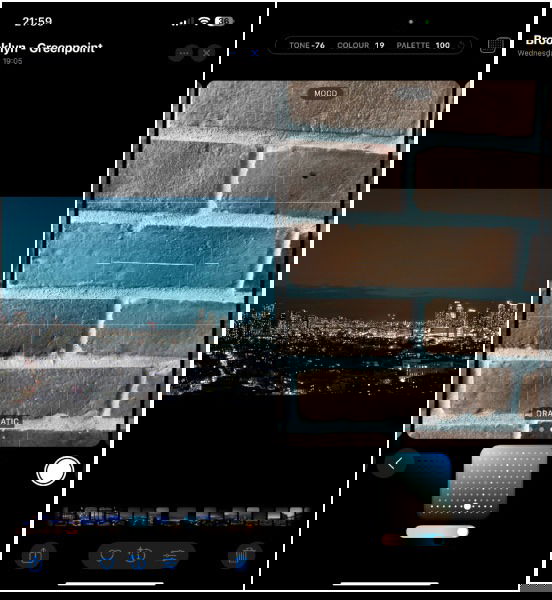 Dramatic стиль для низкой освещённости