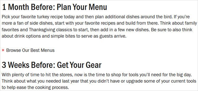 plan perfect thanksgiving guides food network