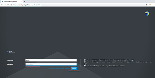 FreeIPA Login