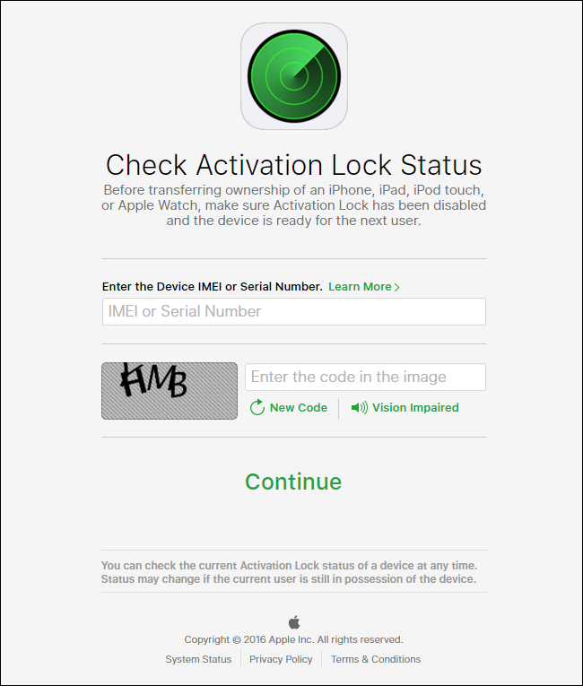 Проверка Activation Lock на iPhone и iPad