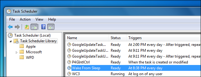 Автоматическое пробуждение ПК из спящего режима