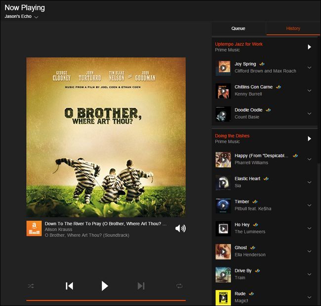 Просмотр Now Playing и управление плейлистами