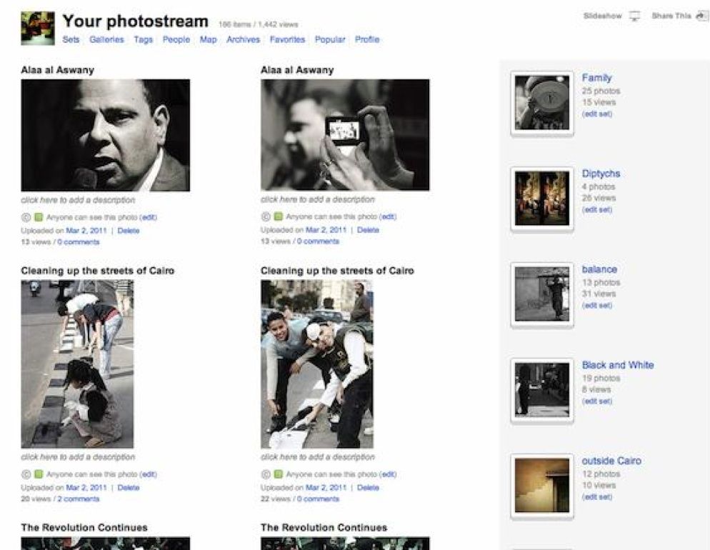 Портфолио на Flickr