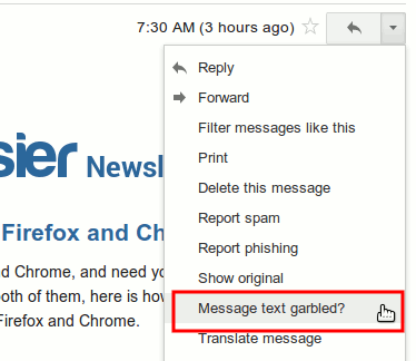 Lire e‑mails en texte brut — Gmail, Outlook, Thunderbird