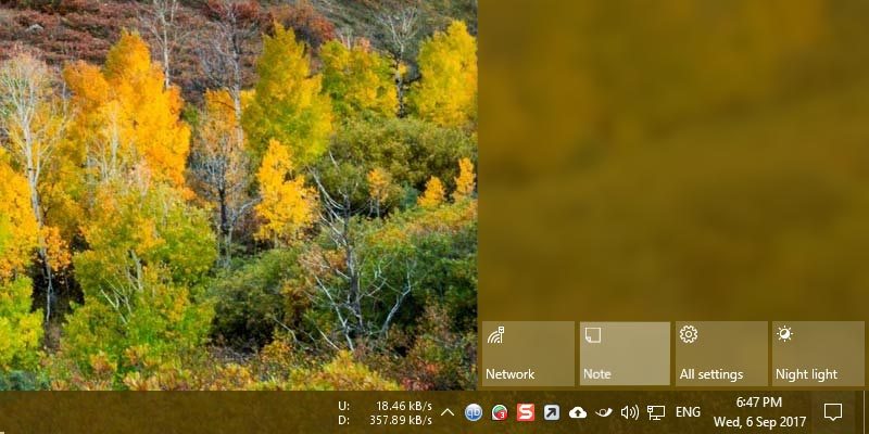 Cambiare il pulsante Nota in Windows 10