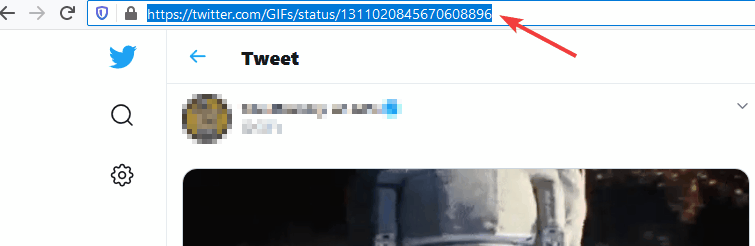 Как сохранить GIF из Twitter