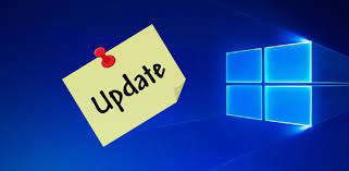Mise à jour Windows affichant le processus d'installation des mises à jour