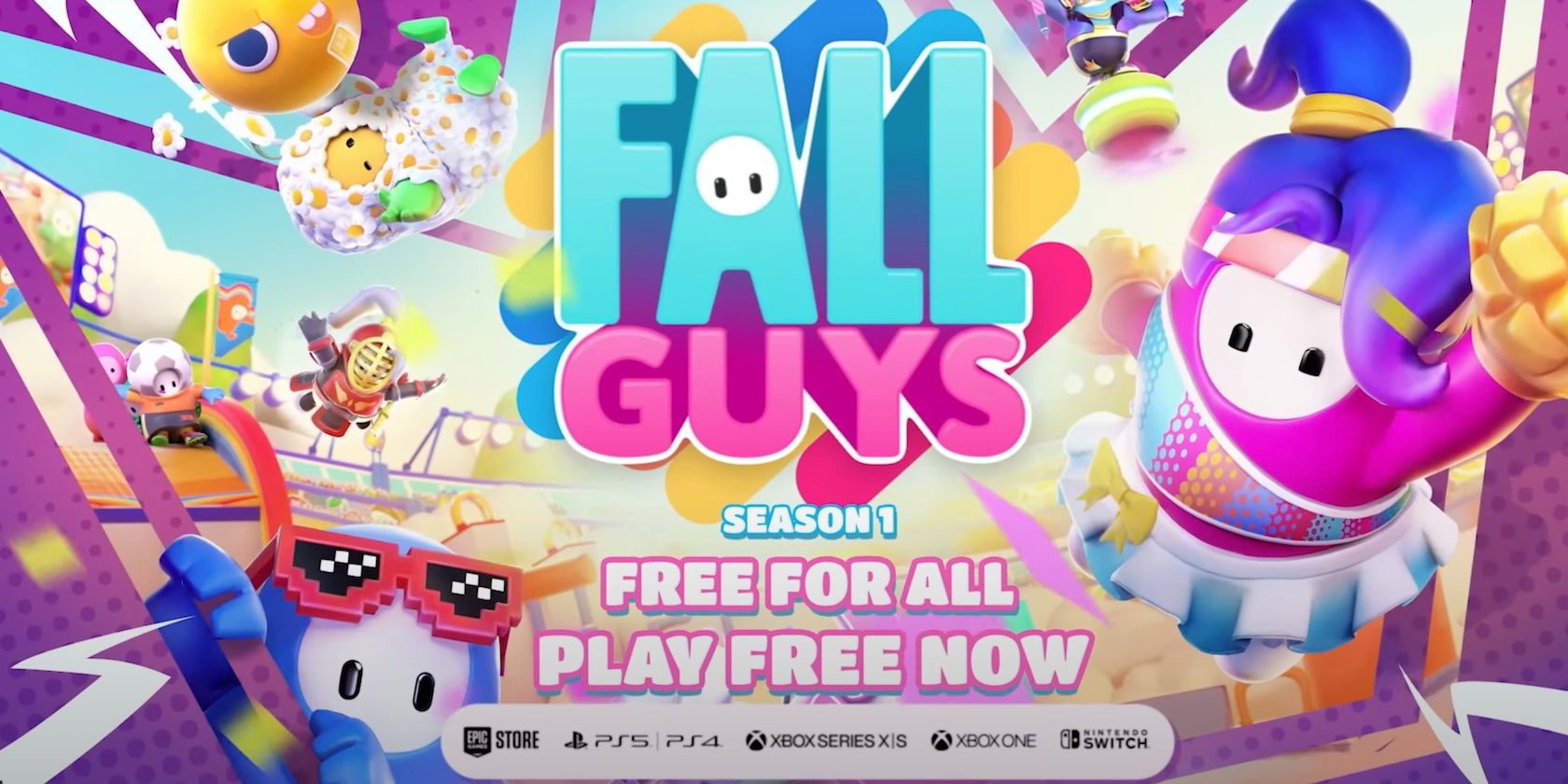 Скачать Fall Guys на Nintendo Switch бесплатно