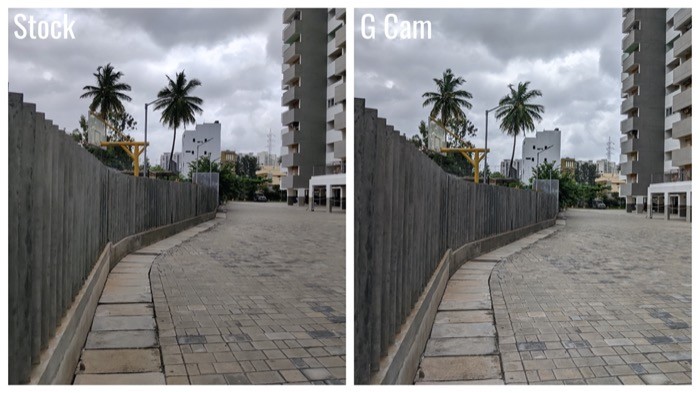 Сравнение снимка OnePlus Nord — пример 7