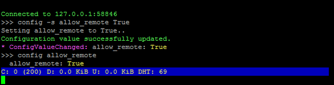 Deluge интерфейс в действии