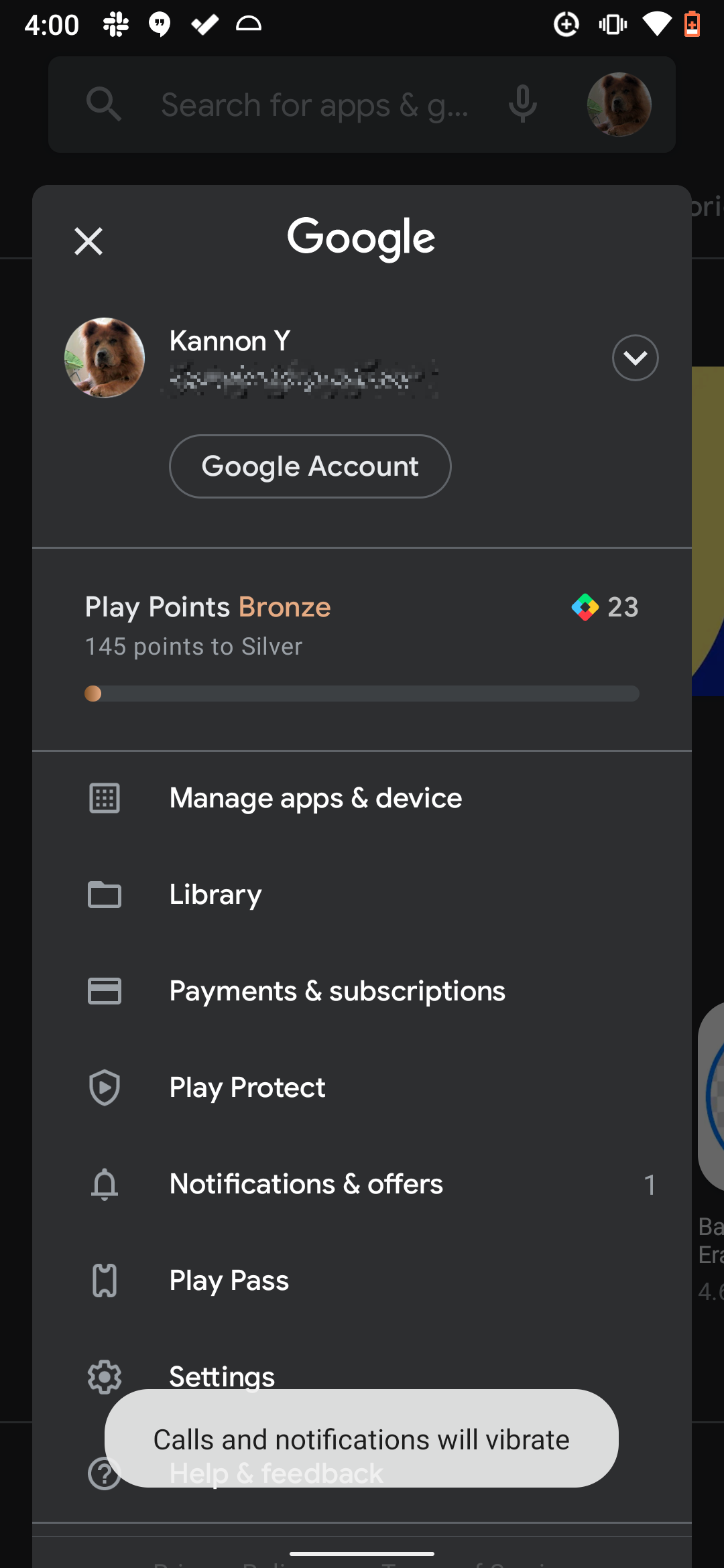 Обновления приложений в Google Play