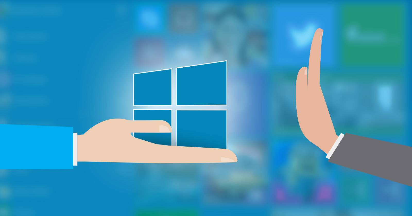 Отменить резервирование обновления до Windows 10