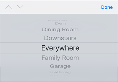Скриншот выбора имени Everywhere для группы