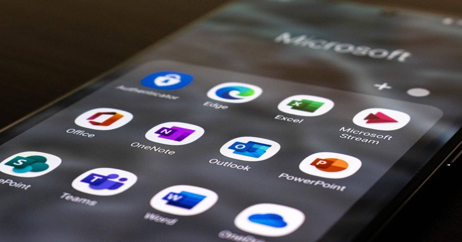 Папка приложений Microsoft Office