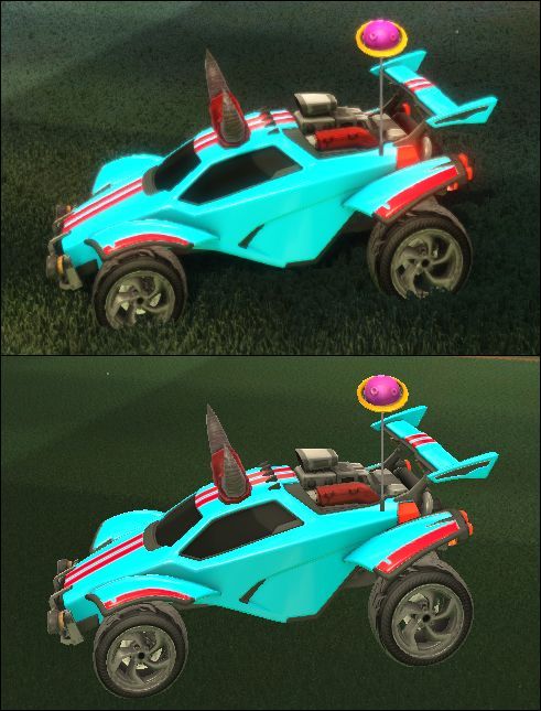 Разница в детализации мира: высокая и низкая