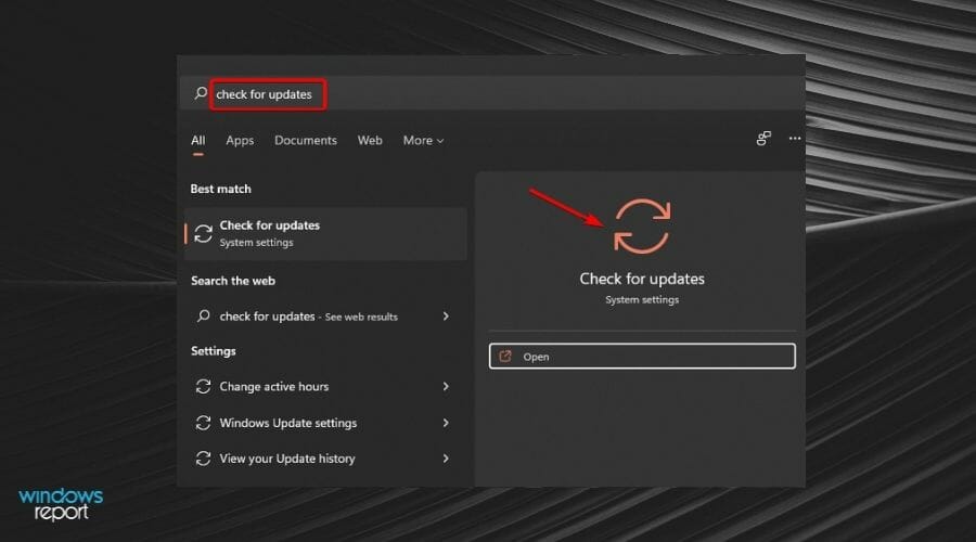 Поиск обновлений Windows