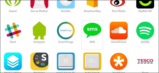 Выбор SMS как канала оповещений