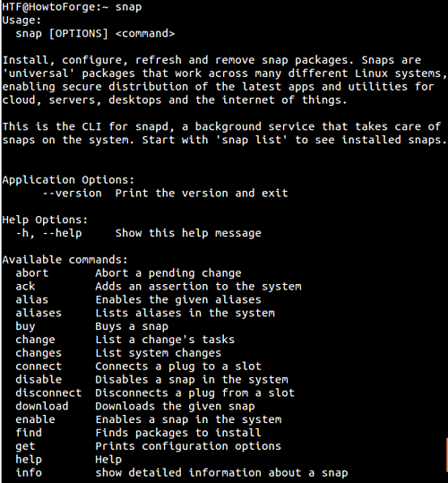 Установка Snap на Ubuntu 14.04 LTS