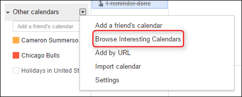 Подписка на расписание команд в Google Calendar