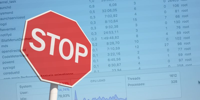 Приостановка фоновых процессов на Mac для ускорения