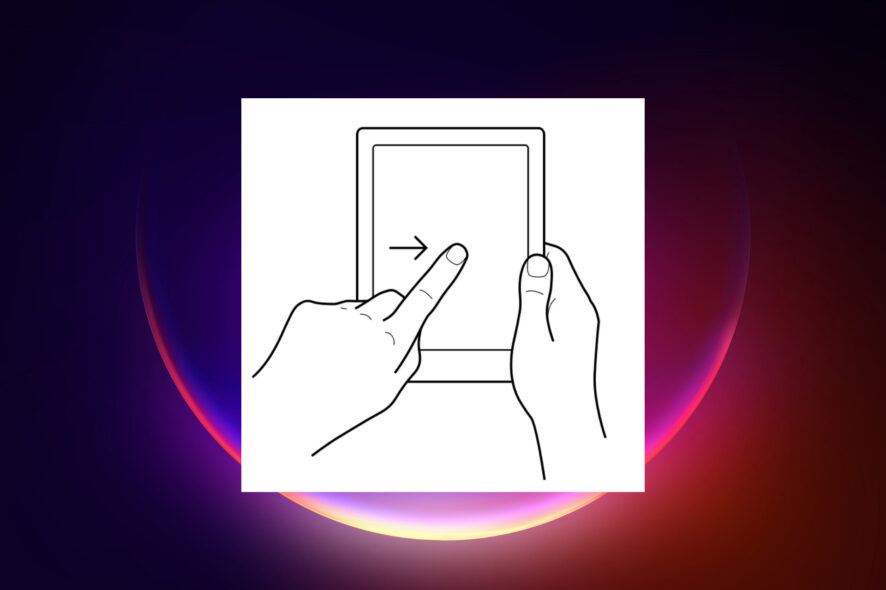Отключить свайп слева в Windows 11